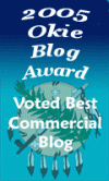 Oklahoma Bloggers - Best Commercial Blog Award